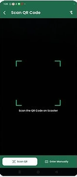 EEVA Motors Dealer App – Scan QR screen